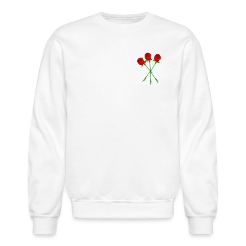 Simple Red Roses - Unisex Crewneck Sweatshirt