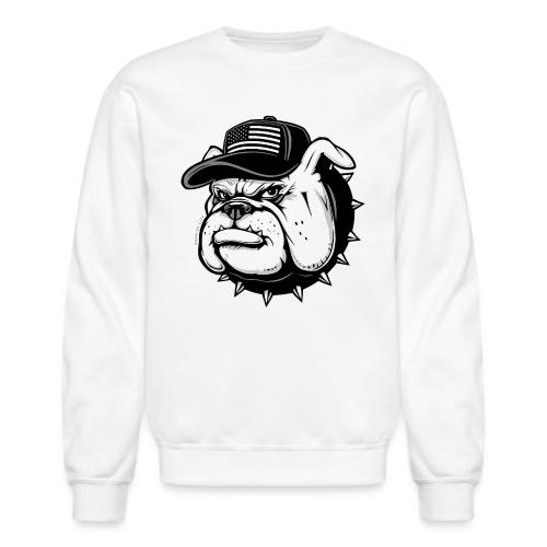 Patriot Bulldog Power - Unisex Crewneck Sweatshirt