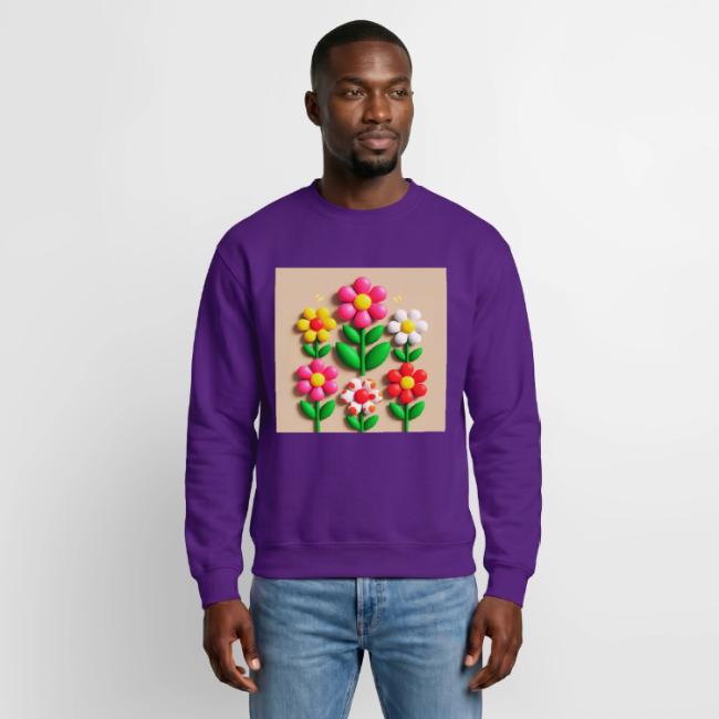 3D Flowers and Butterflies in Amber, Floral Design