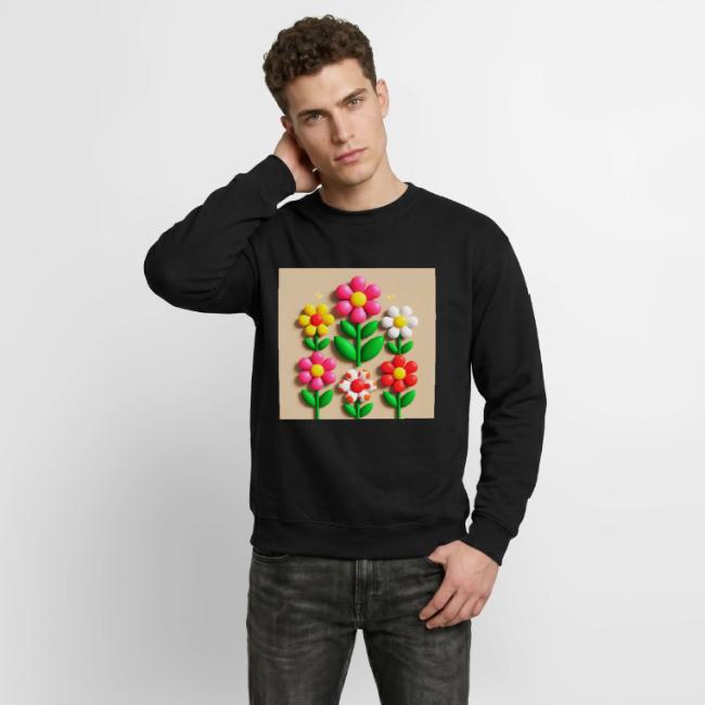 3D Flowers and Butterflies in Amber, Floral Design