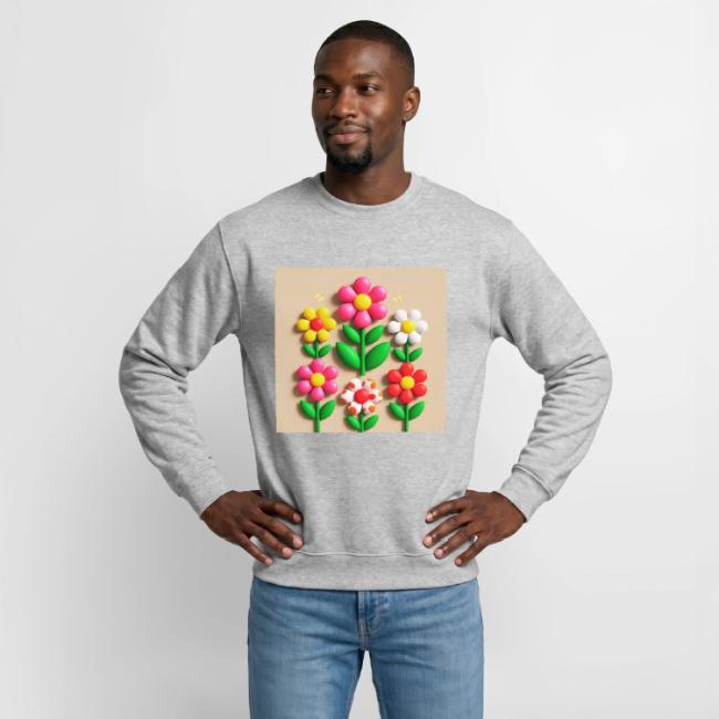 3D Flowers and Butterflies in Amber, Floral Design