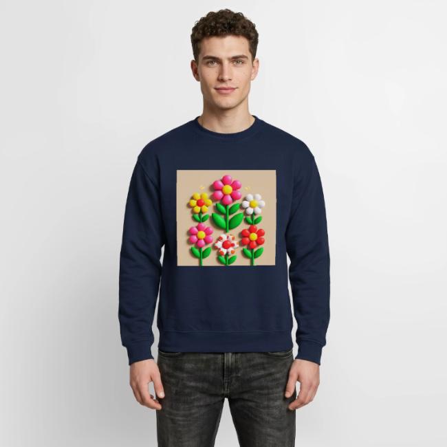 3D Flowers and Butterflies in Amber, Floral Design