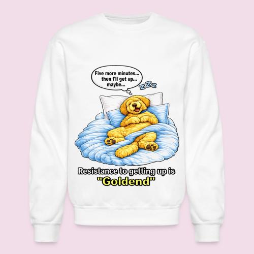 Funny Goldendoodle Sleeping design. - Unisex Crewneck Sweatshirt