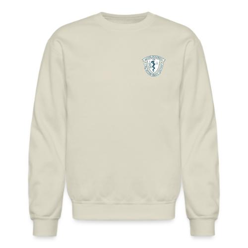med school shield rev - Unisex Crewneck Sweatshirt