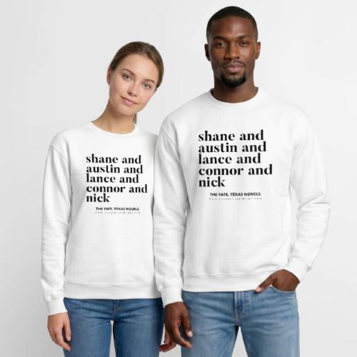 The Men of Fate, Texas - Unisex Crewneck Sweatshirt