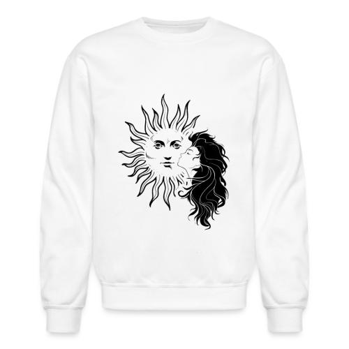 Mystical Girl & Sun - Unisex Crewneck Sweatshirt