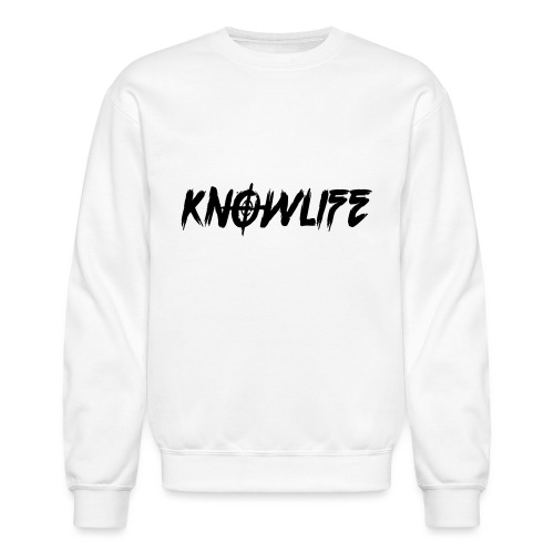 Knowlife Target - Unisex Crewneck Sweatshirt