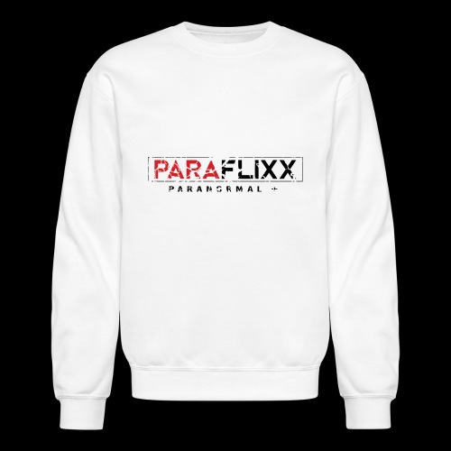 PARAFlixx Black Grunge - Unisex Crewneck Sweatshirt
