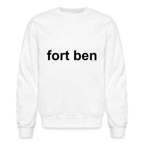 fort ben black - Unisex Crewneck Sweatshirt