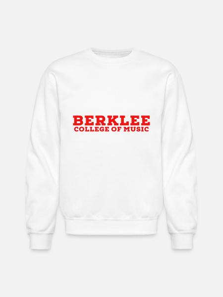 Berklee Of Music - Unisex Crewneck Sweatshirt - white