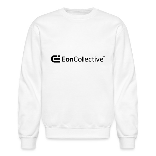 EON Collective black logo - Unisex Crewneck Sweatshirt