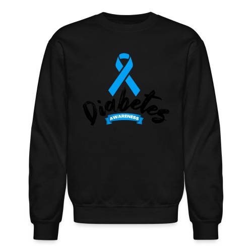 Diabetes Awareness - Unisex Crewneck Sweatshirt