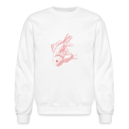 Goldfish Sketch - Unisex Crewneck Sweatshirt