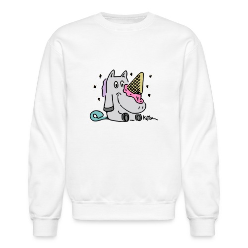 Ice Cream Unicorn - Unisex Crewneck Sweatshirt