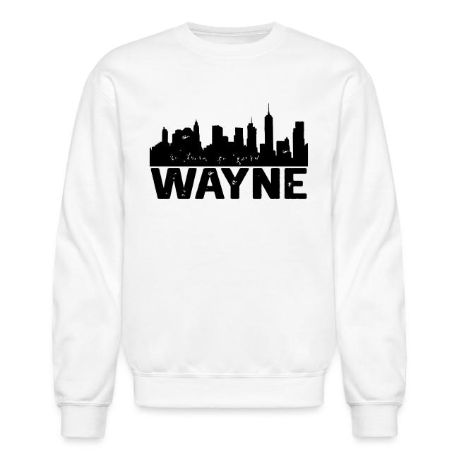 Wayne Skyline Black Wayne Michigan MI City Design