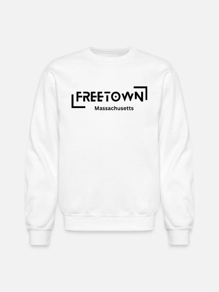 Freetown Massachusetts - Unisex Crewneck Sweatshirt - white