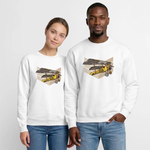 SteamPunk Double Decker - Unisex Crewneck Sweatshirt