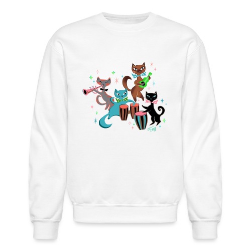 Mambo Kitties Band - Unisex Crewneck Sweatshirt