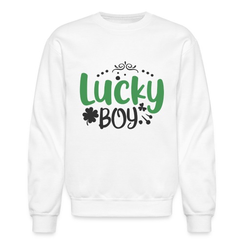 one Lucky boy - Unisex Crewneck Sweatshirt