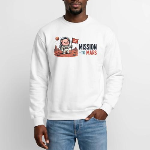 Mission To Mars Space Pig - Unisex Crewneck Sweatshirt