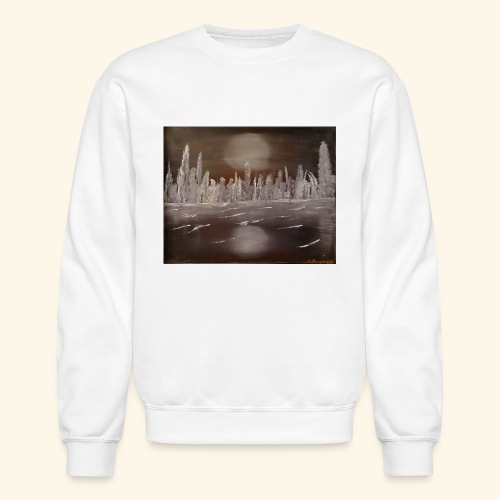 Winter Moon - Unisex Crewneck Sweatshirt