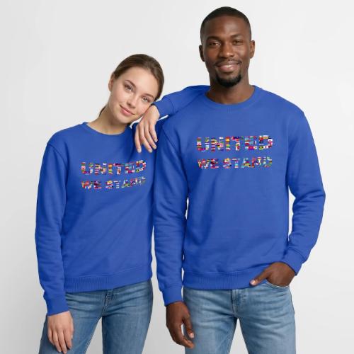 UNITED WE STAND - Unisex Crewneck Sweatshirt