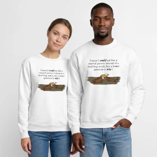 Feral Bog Witch - Unisex Crewneck Sweatshirt