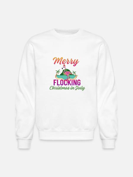 Christmas in July - Unisex Crewneck Sweatshirt - white
