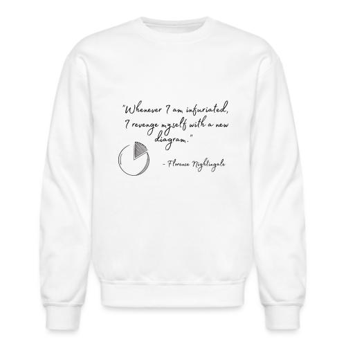 Revenge with a Diagram - Unisex Crewneck Sweatshirt