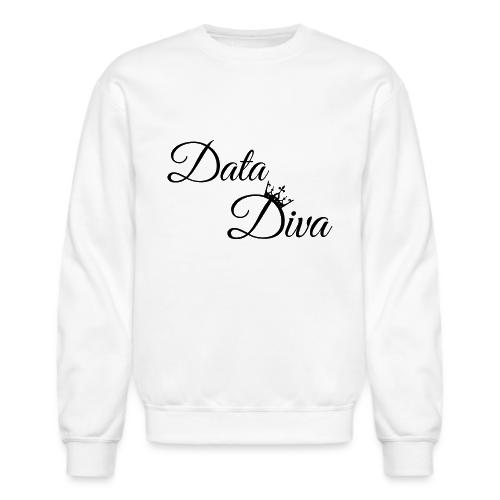 Data Diva (Light) - Unisex Crewneck Sweatshirt