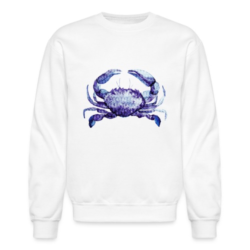 Purple Crab, Pineapple - Unisex Crewneck Sweatshirt