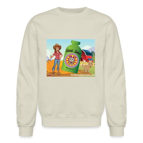 Nicole Sauce's Goat Juice - Unisex Crewneck Sweatshirt