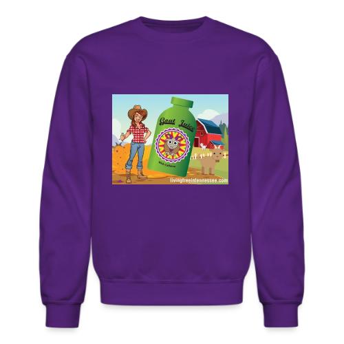 Nicole Sauce's Goat Juice - Unisex Crewneck Sweatshirt
