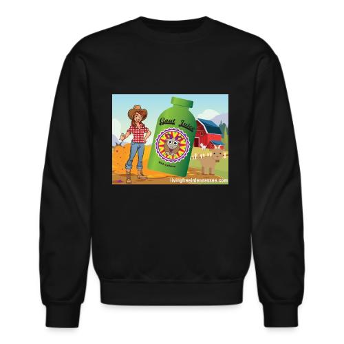 Nicole Sauce's Goat Juice - Unisex Crewneck Sweatshirt