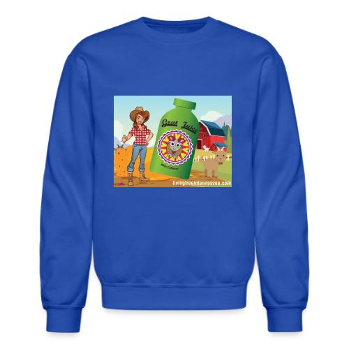 Nicole Sauce's Goat Juice - Unisex Crewneck Sweatshirt