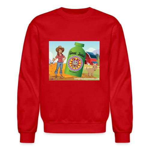 Nicole Sauce's Goat Juice - Unisex Crewneck Sweatshirt