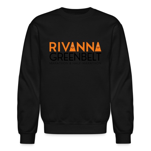 RIVANNA GREENBELT (orange/black) - Unisex Crewneck Sweatshirt