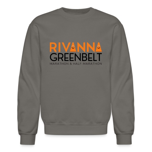 RIVANNA GREENBELT (orange/black) - Unisex Crewneck Sweatshirt