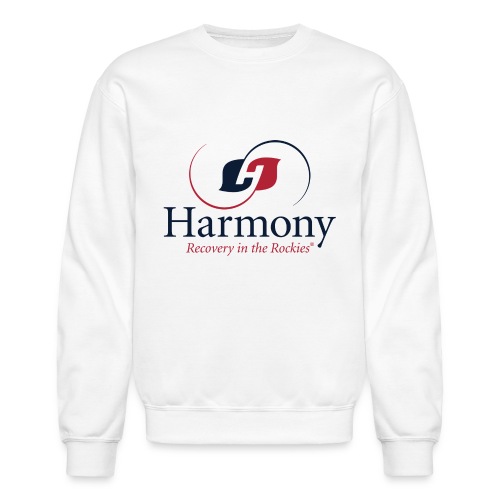 Harmony Logo - Patriotic - Unisex Crewneck Sweatshirt