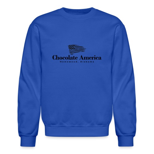 Logo for Chocolate America / Homewood, AL - Unisex Crewneck Sweatshirt