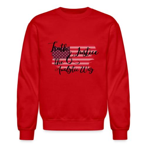 Truth, Justice & the Analytic Way - Unisex Crewneck Sweatshirt