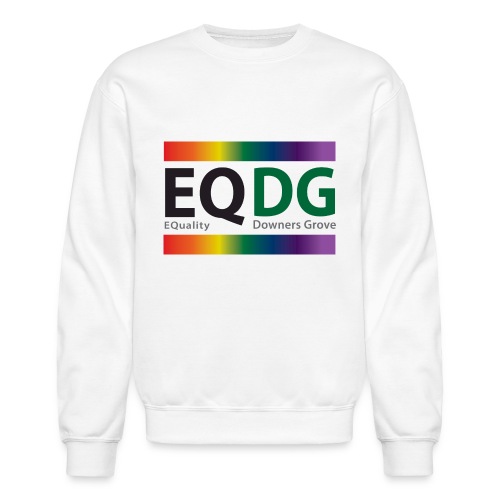 EQDG logo - Unisex Crewneck Sweatshirt