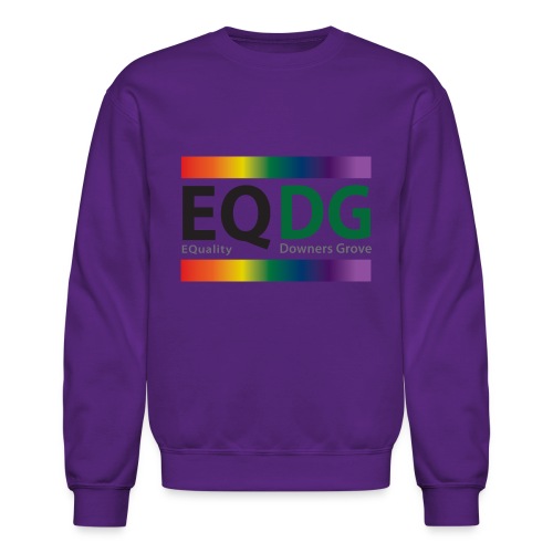 EQDG logo - Unisex Crewneck Sweatshirt