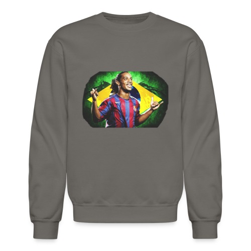 Ronaldinho Brazil/Barca print - Unisex Crewneck Sweatshirt