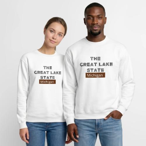 The Great Lake State. Michigan - Unisex Crewneck Sweatshirt