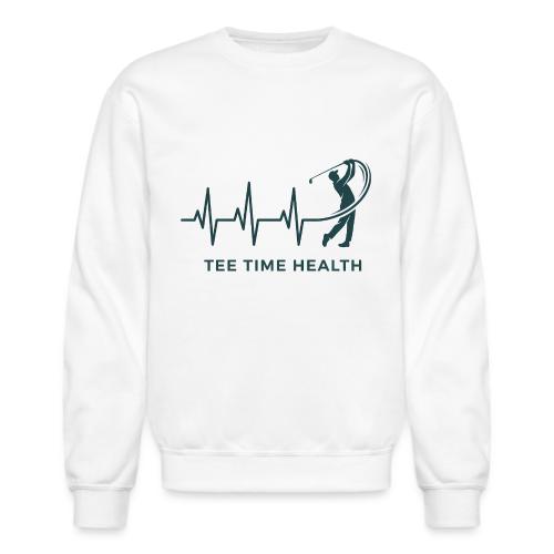 Tee Time Health - Medical Golf Gift Tee - Unisex Crewneck Sweatshirt