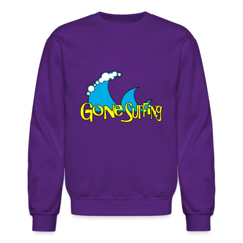 Gone Surfing - Unisex Crewneck Sweatshirt