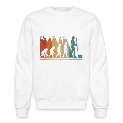 Evolution of Golf - Golf Dad Gift Tee for Men - Unisex Crewneck Sweatshirt