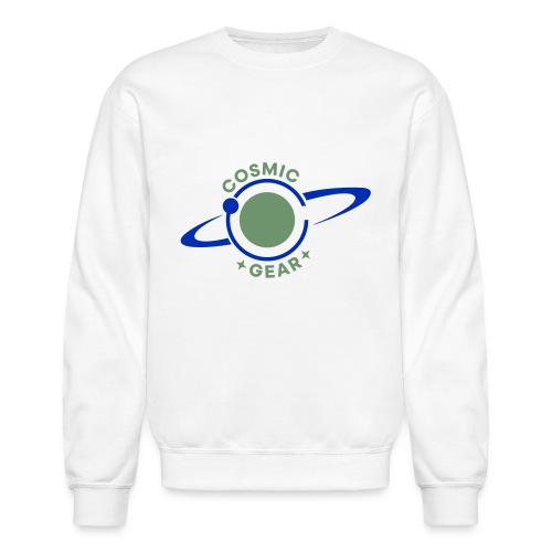 Cosmic Gear - Grey planet - Unisex Crewneck Sweatshirt
