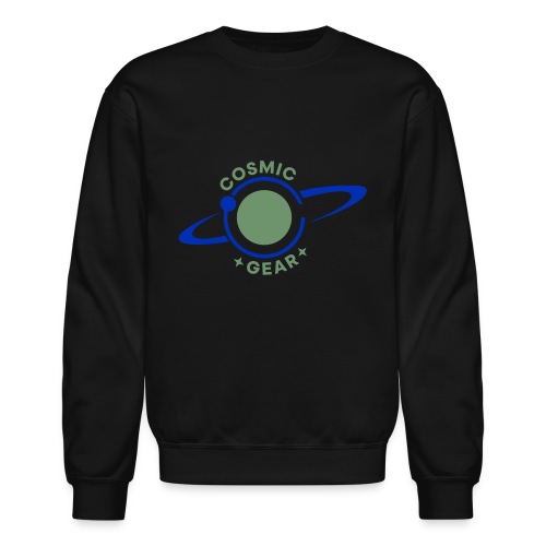 Cosmic Gear - Grey planet - Unisex Crewneck Sweatshirt
